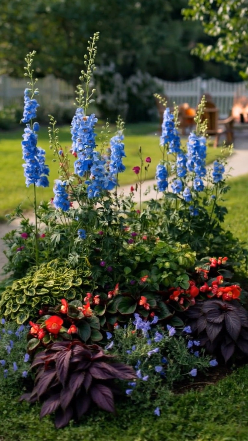 Клумбочка - готові схеми квітників на агроволокні