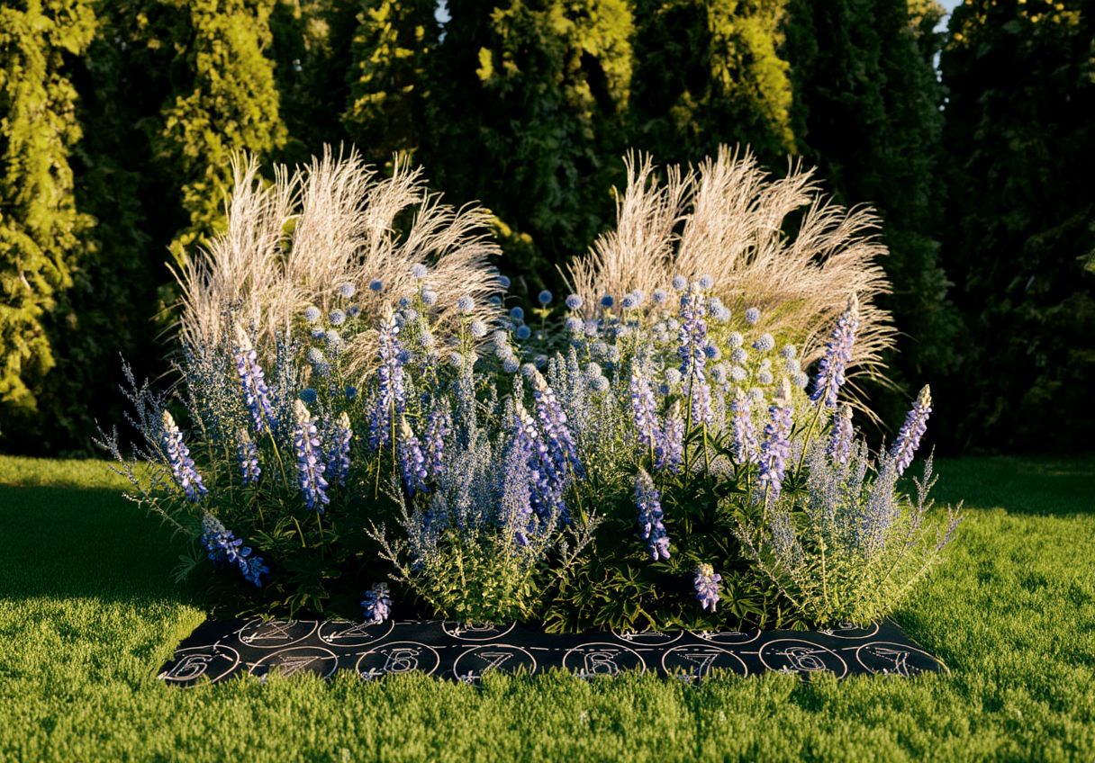 Викройка клумби Валенсія на агроволокні, сонячні місця, легка напівтінь