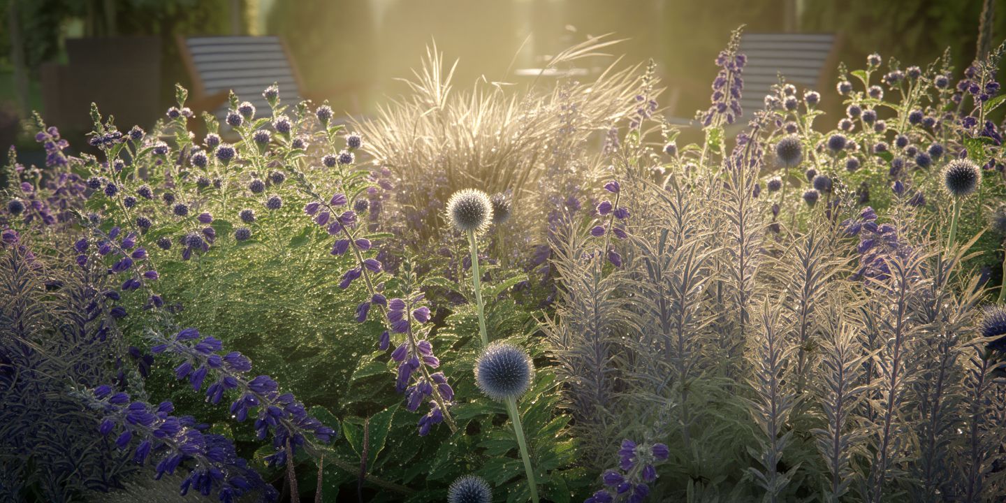 Викройка клумби Валенсія на агроволокні, сонячні місця, легка напівтінь