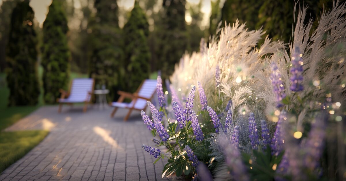 Викройка клумби Валенсія на агроволокні, сонячні місця, легка напівтінь