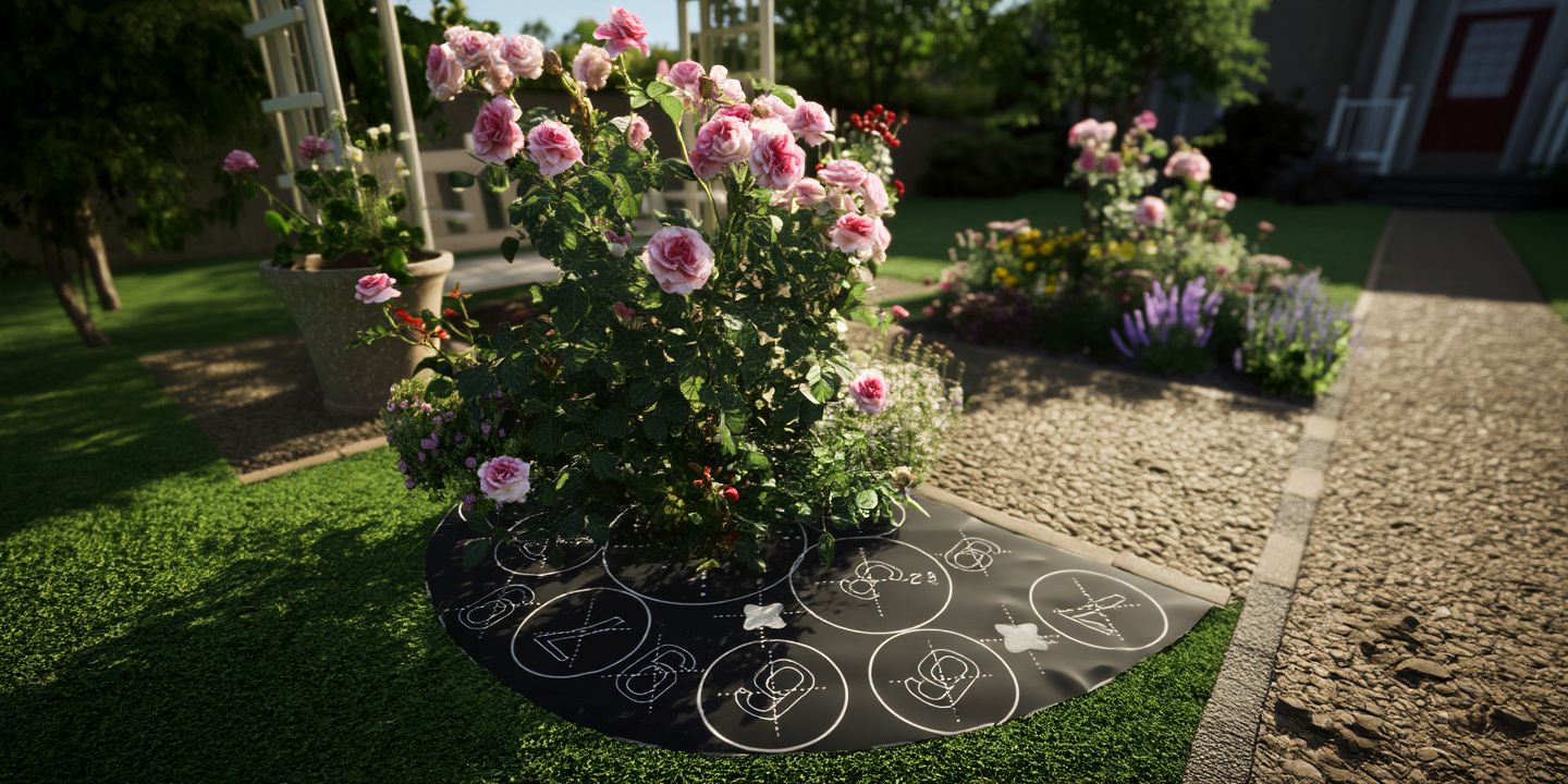 Викройка клумби Відень на агроволокні, сонячні місця, легка напівтінь