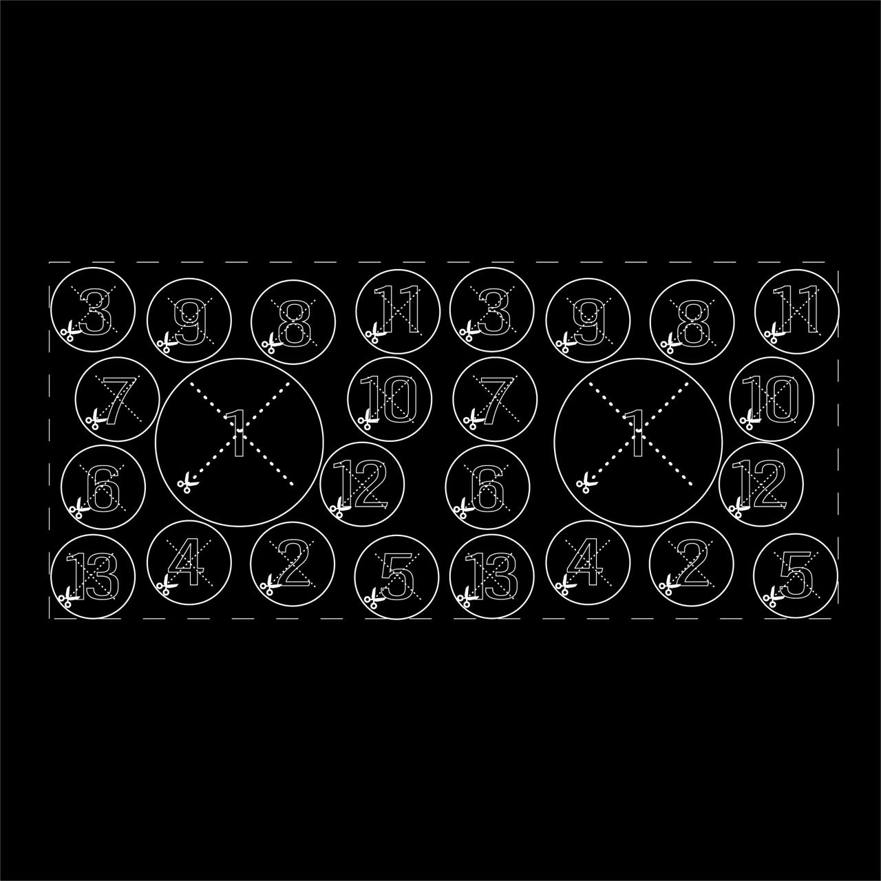 Викройка клумби Баварія на агроволокні, сонячні місця, легка напівтінь