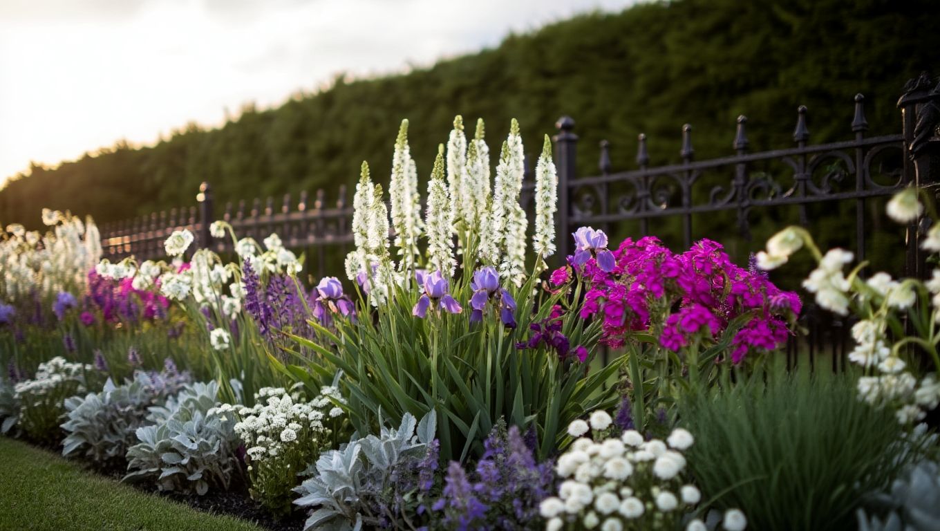 Викройка клумби Баварія на агроволокні, сонячні місця, легка напівтінь