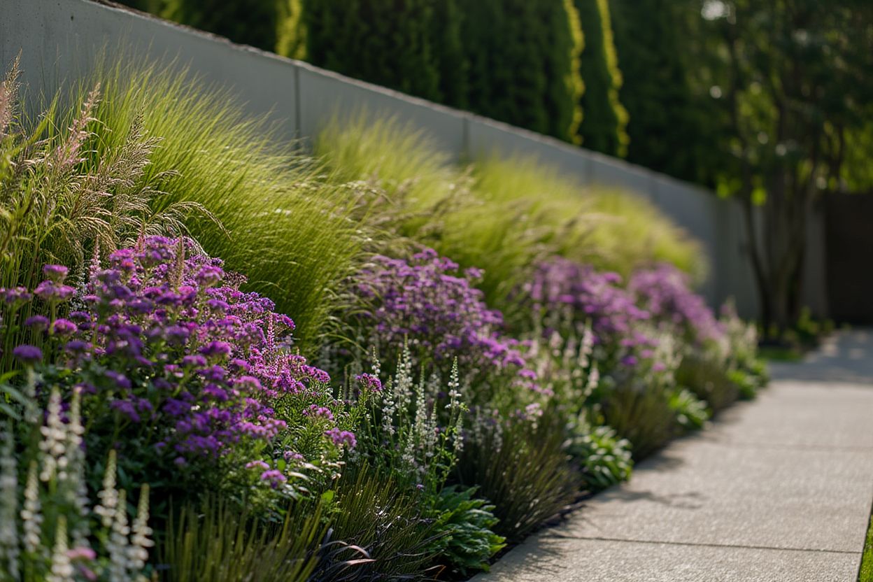 Викройка клумби Тоскана на агроволокні, сонячні місця, легка напівтінь